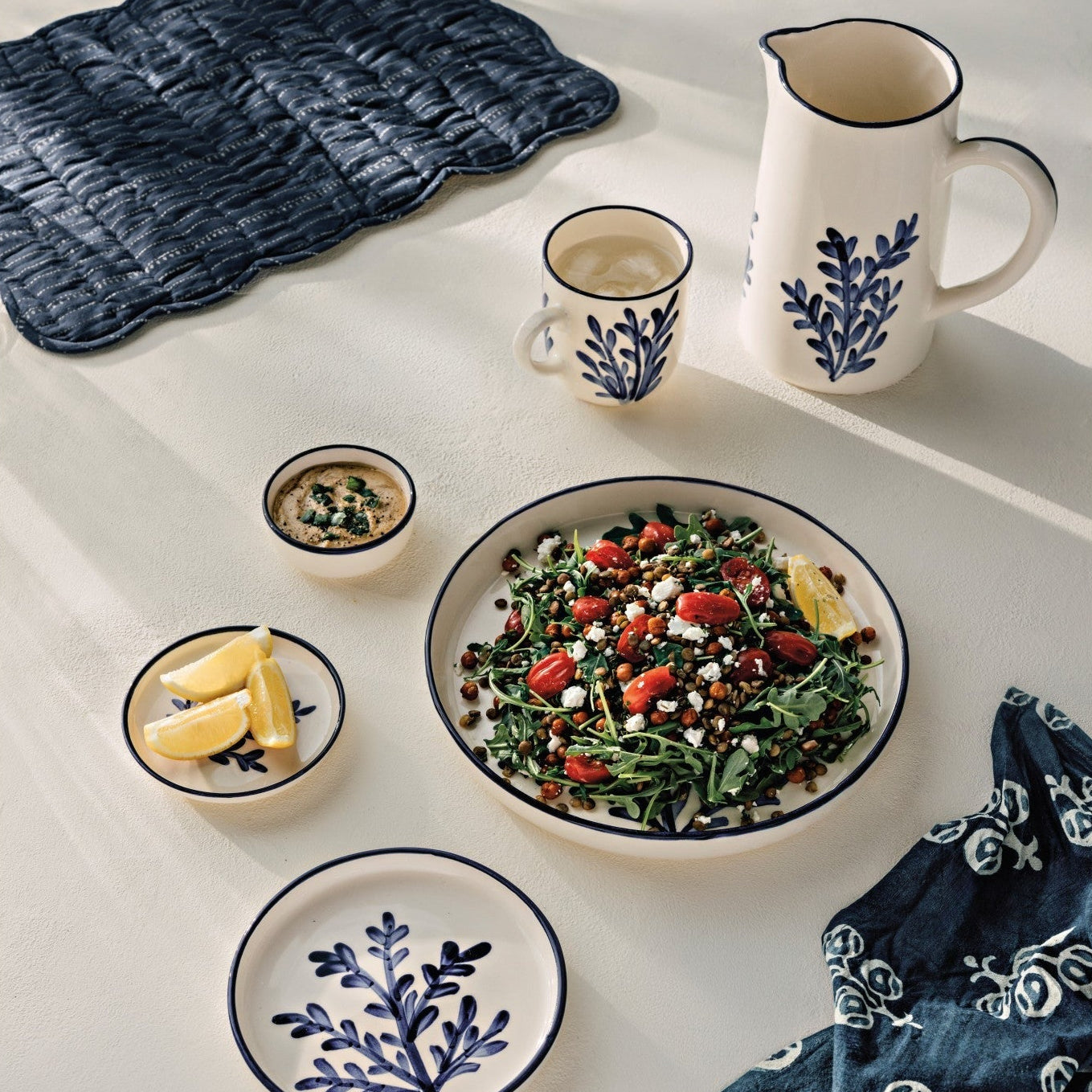 Floren Hand-Painted Pinch Bowl