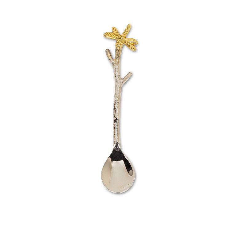 Dragonfly on Branch Appetizer Spoon