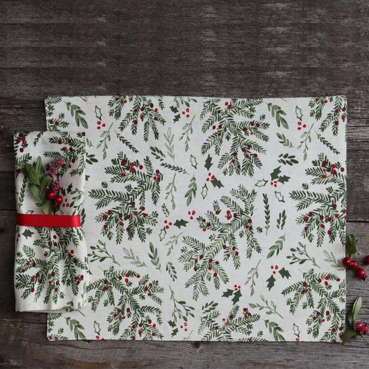 Holly Placemat