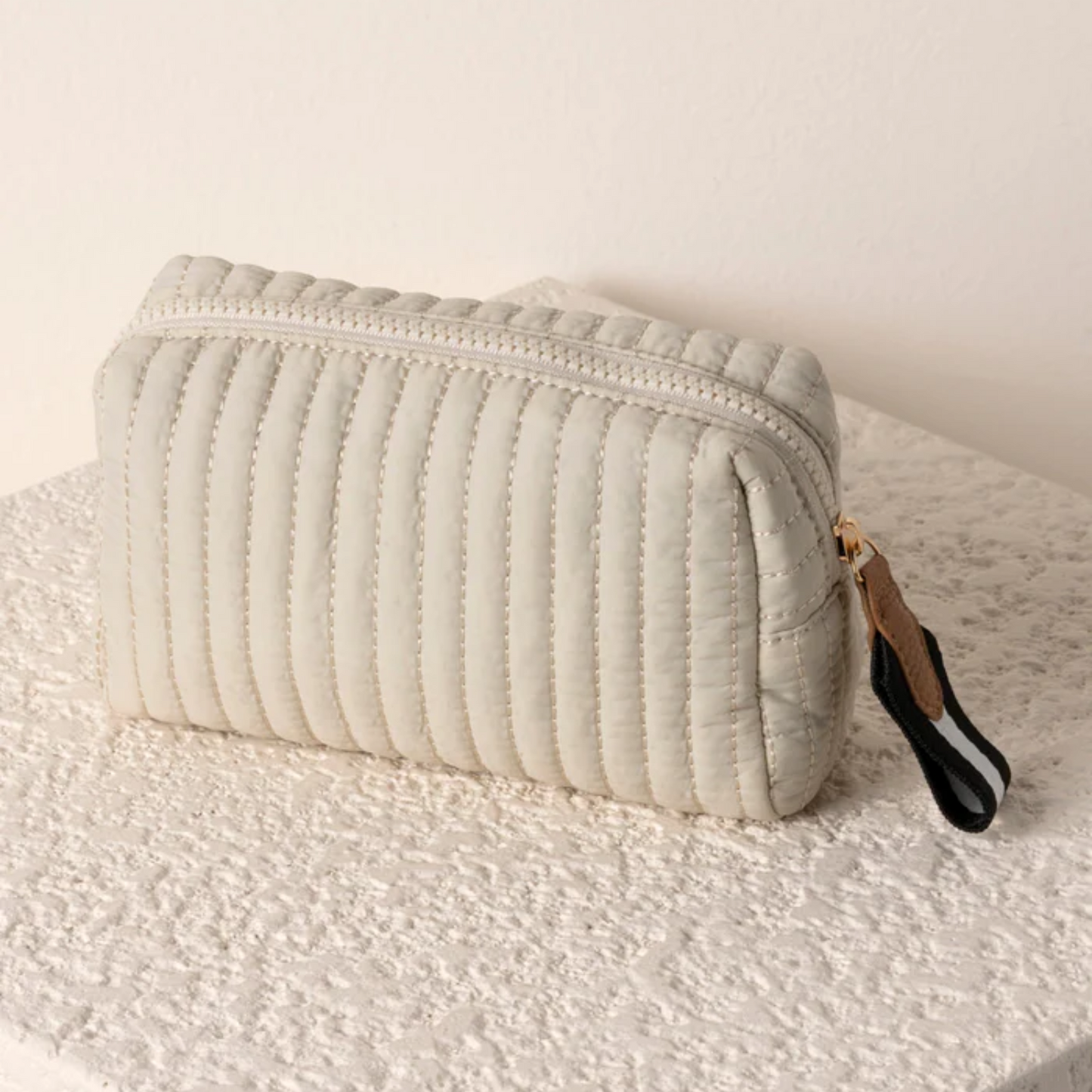 Ezra Small Boxy Cosmetic Pouch