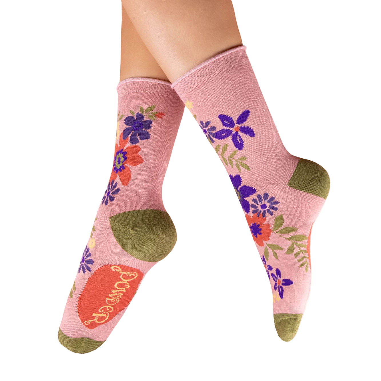 Powder Women's Floral Spray Socks