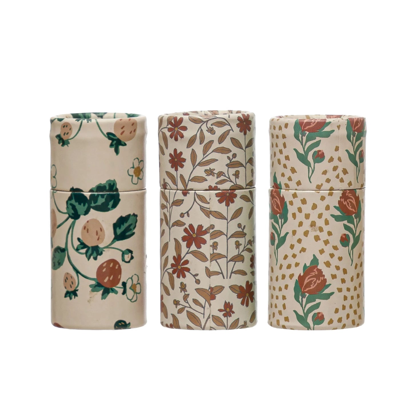 Floral Tube Matchboxes