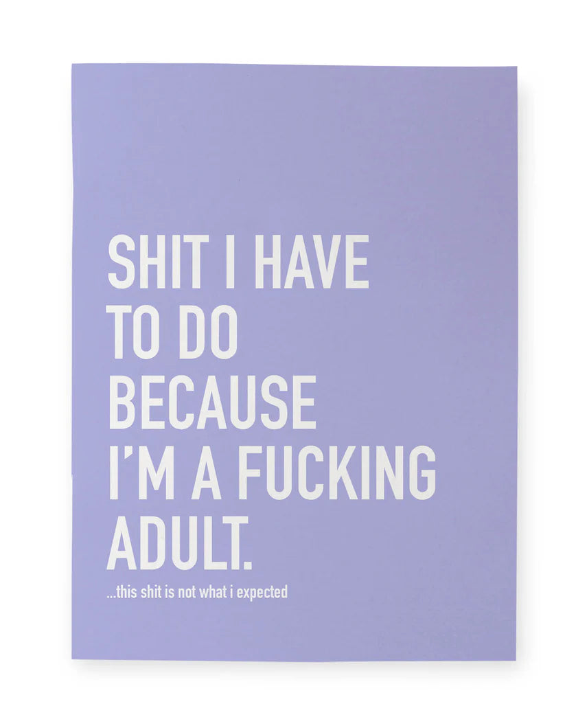 Classy Cards Funny Notebooks