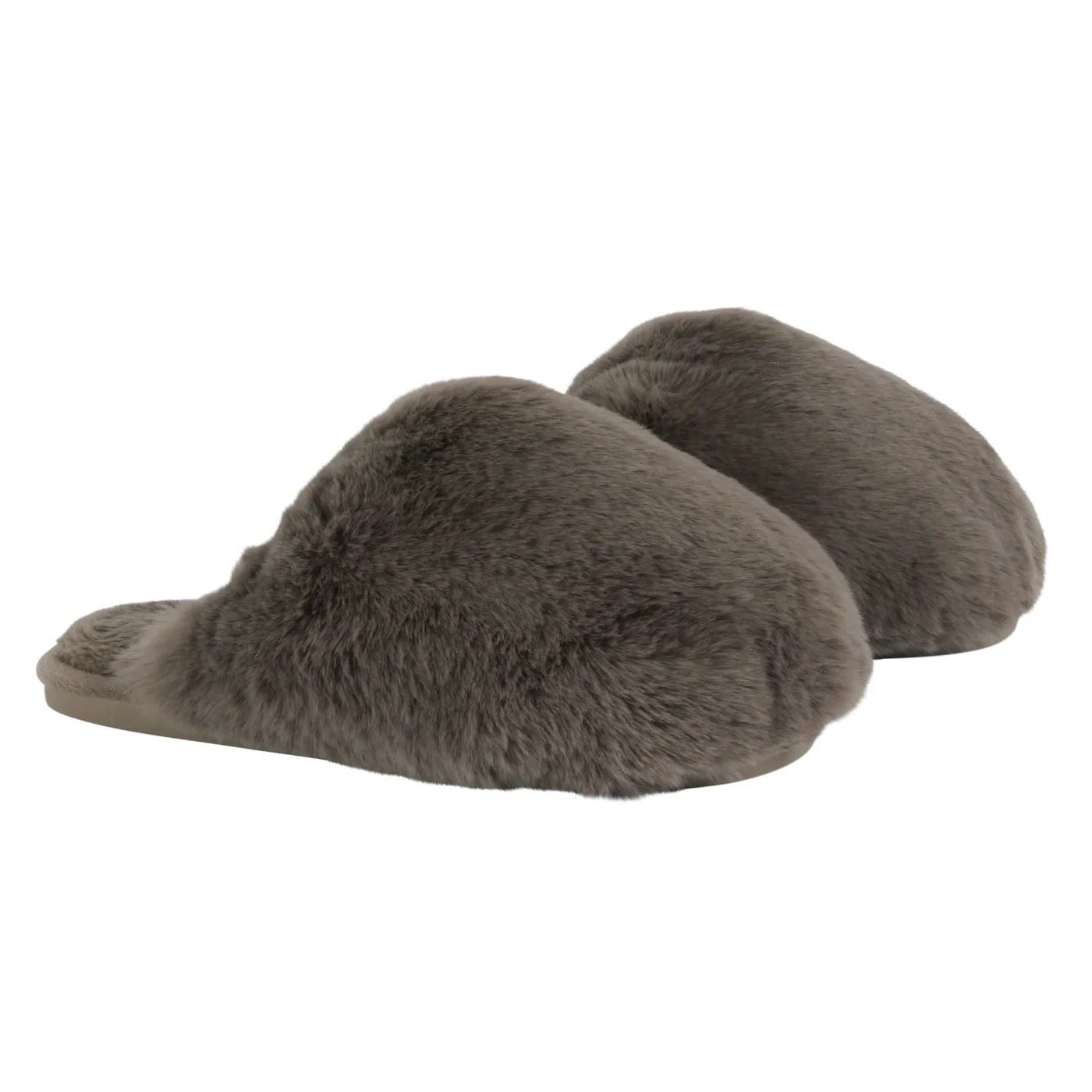 Women's Plush Faux Fur Slippers