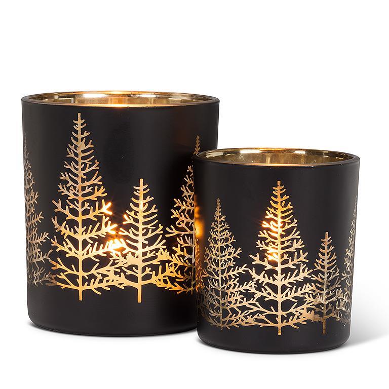 Gold Tree Tealight Holders