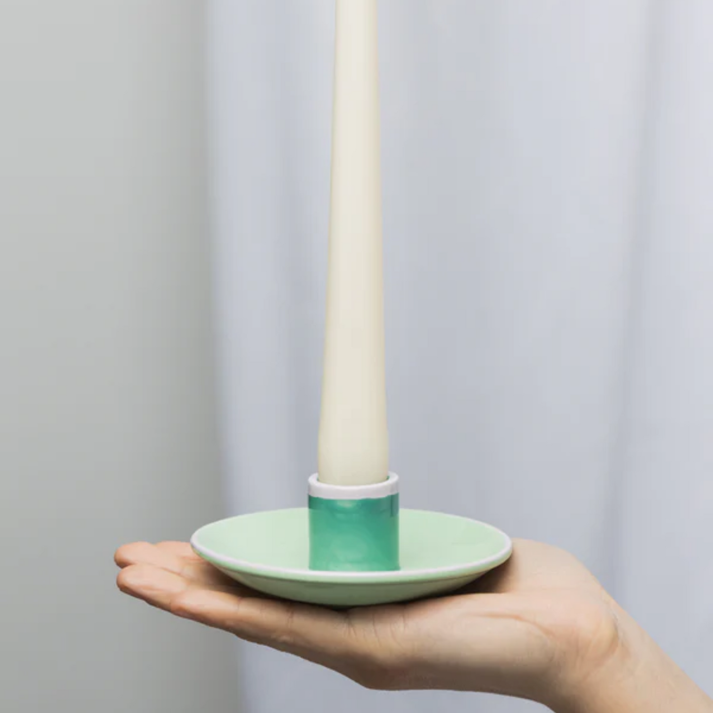 Stoneware Candle Holders
