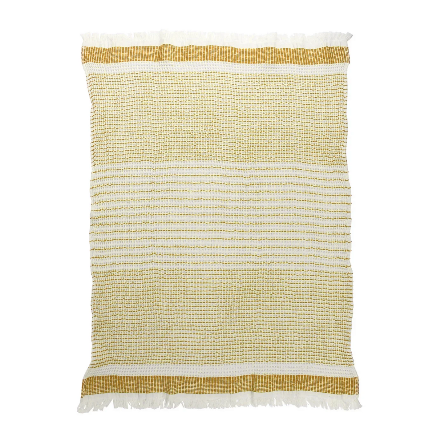 Pin Stripe Fringe Kitchen Towel