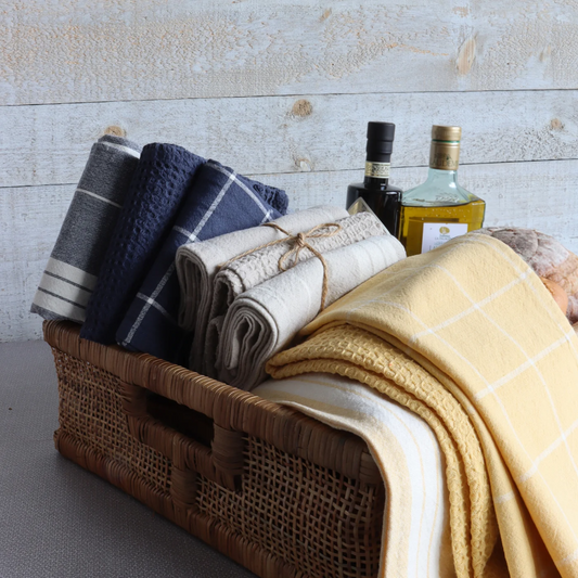 Stonewash Kitchen Towel - Set of 3