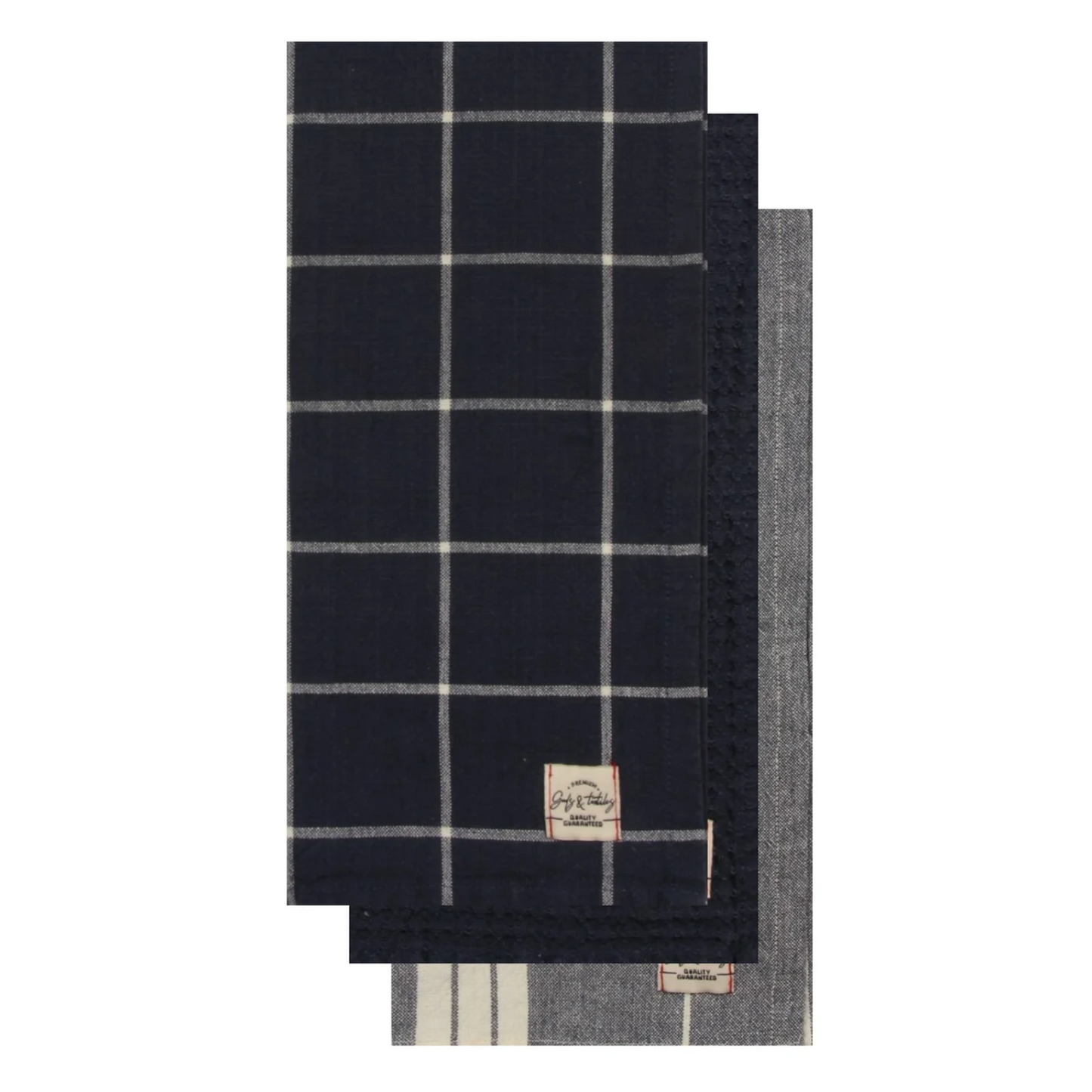 Stonewash Kitchen Towel - Set of 3