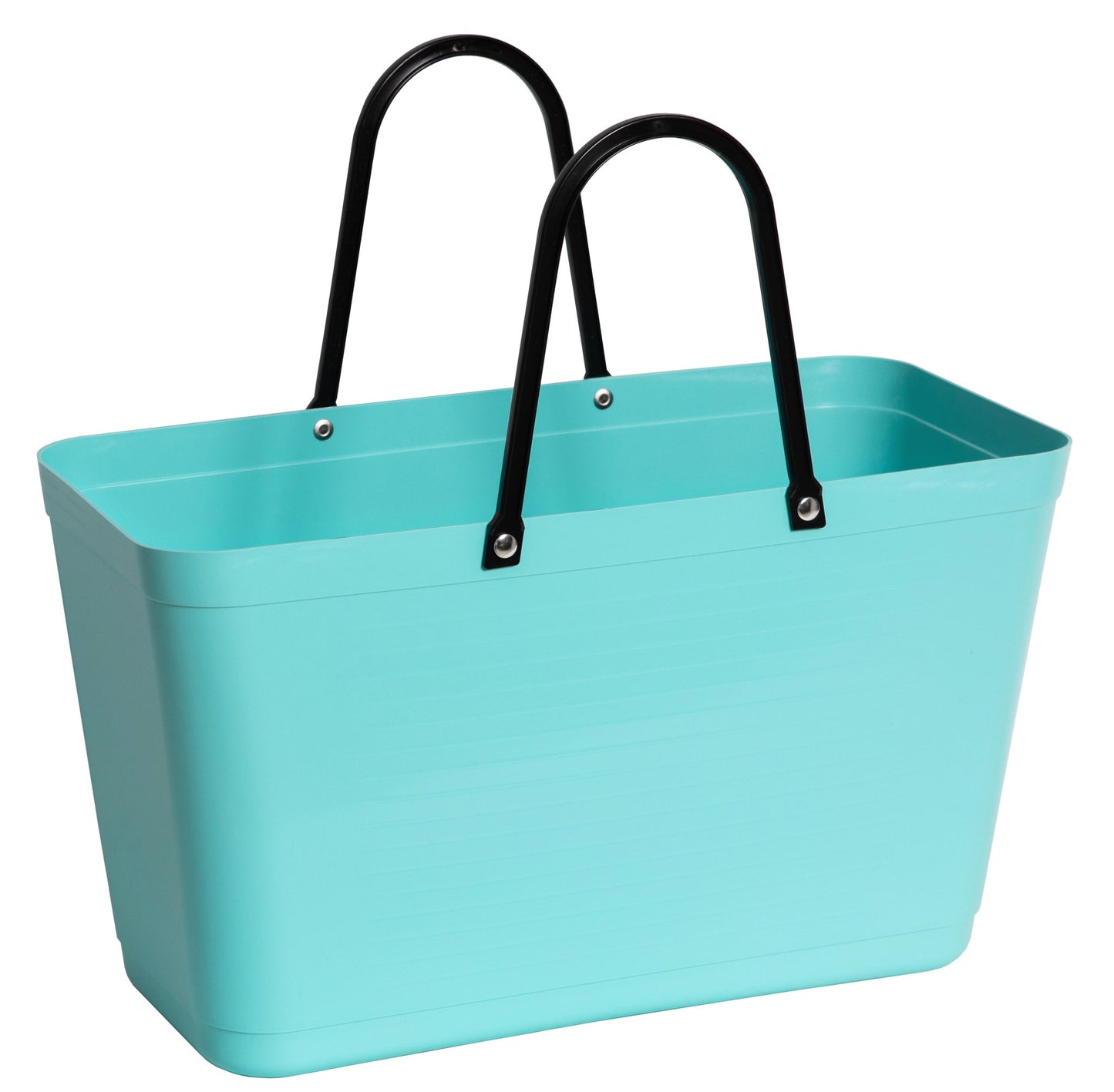 "Green Plastic" Large Hinza Shopper