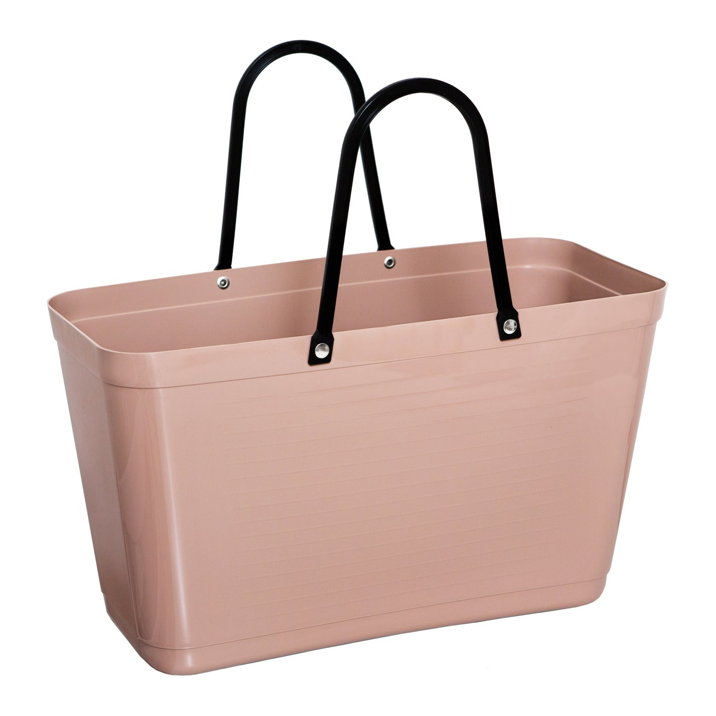 "Green Plastic" Large Hinza Shopper