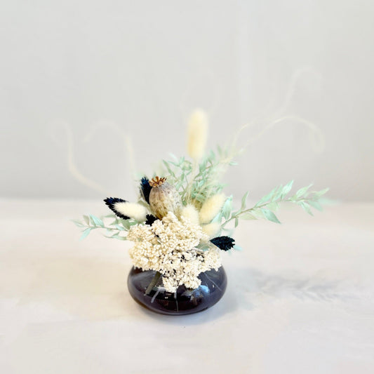 Mini Bud Vase Dried - Blue Skies