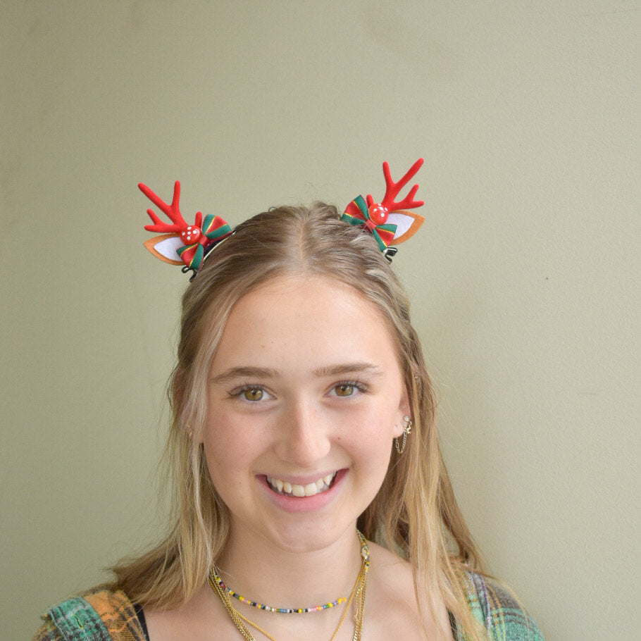Reindeer Hair Clips