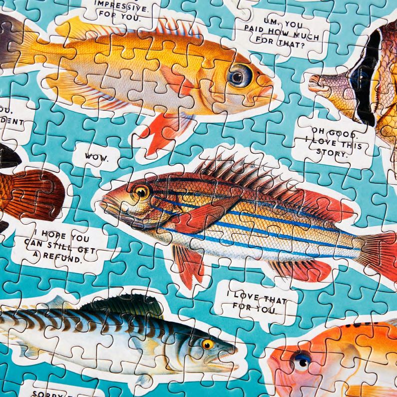 Judgy Fish 1000 Piece Puzzle