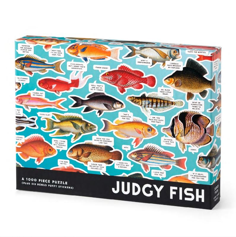 Judgy Fish 1000 Piece Puzzle