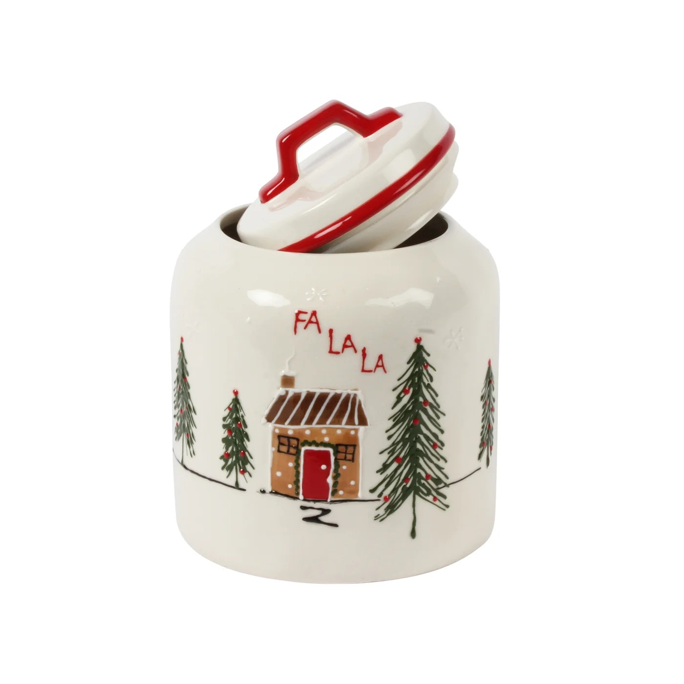 Fa La La Holiday Canister