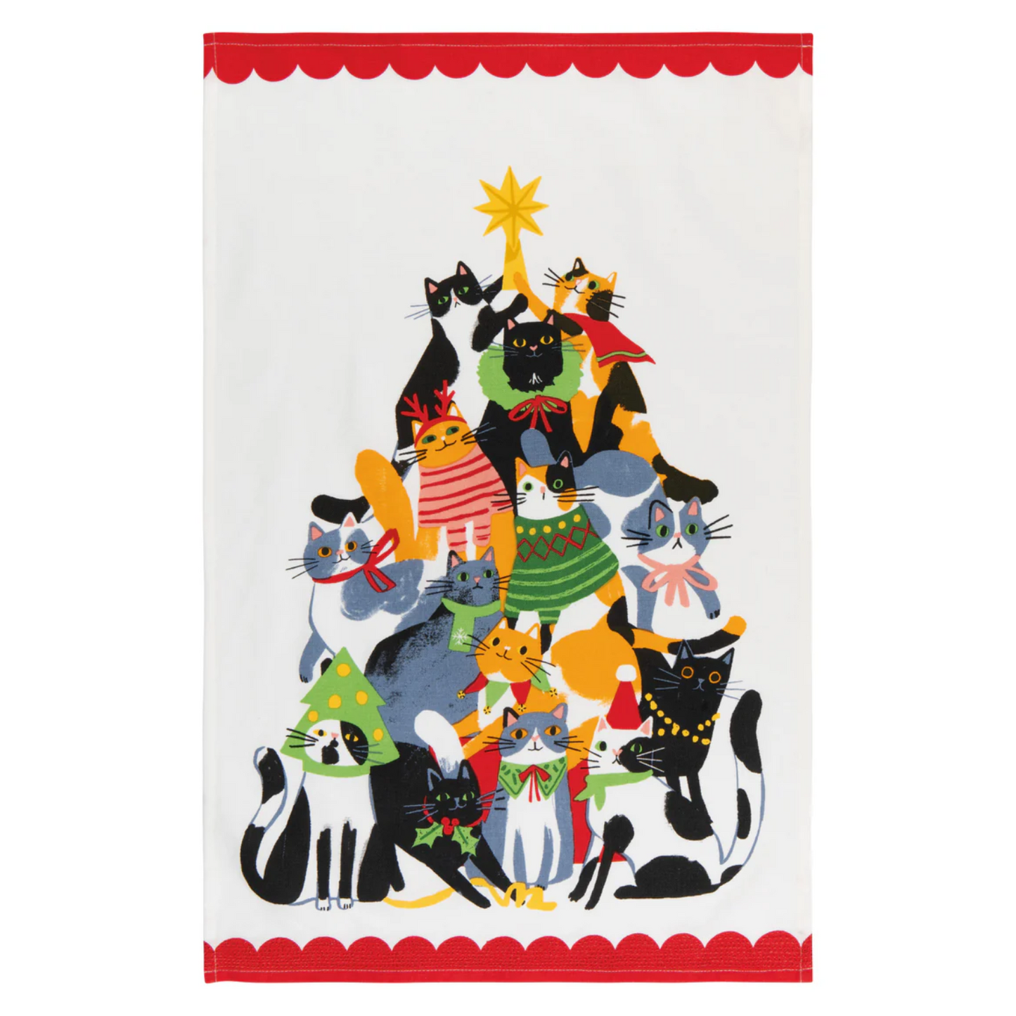 Kitty Carol Tea Towel