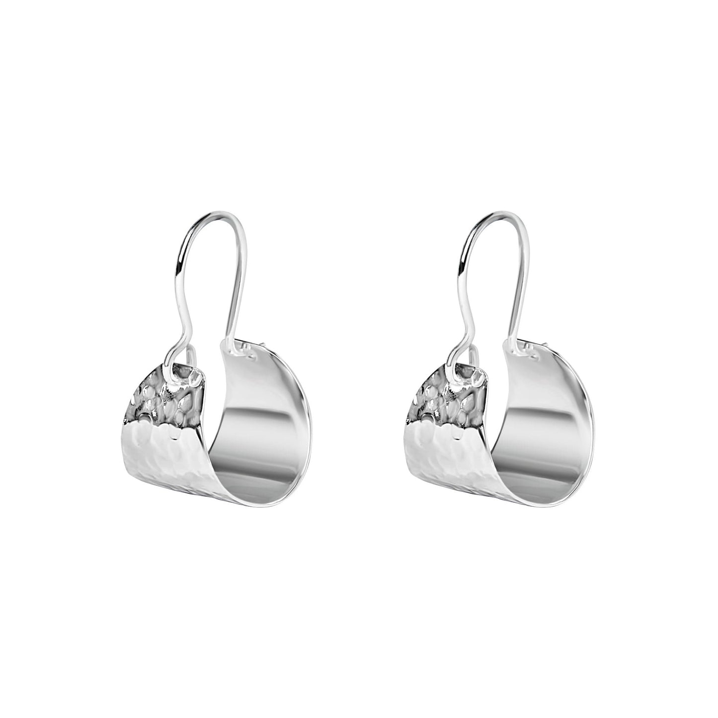 Kori Hammered Hoop Earrings