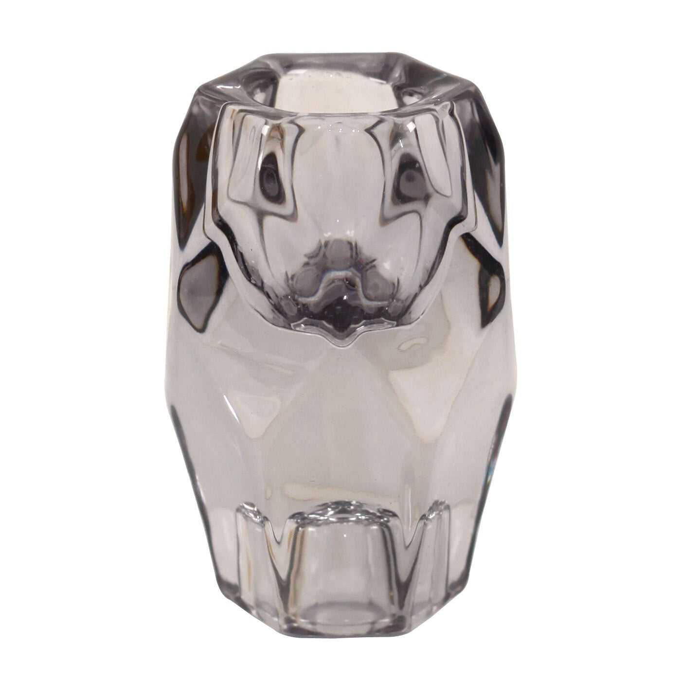 Kye Reversible Glass Taper Holder - Medium