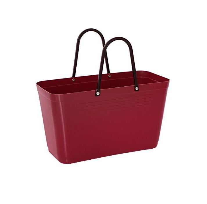 "Green Plastic" Large Hinza Shopper