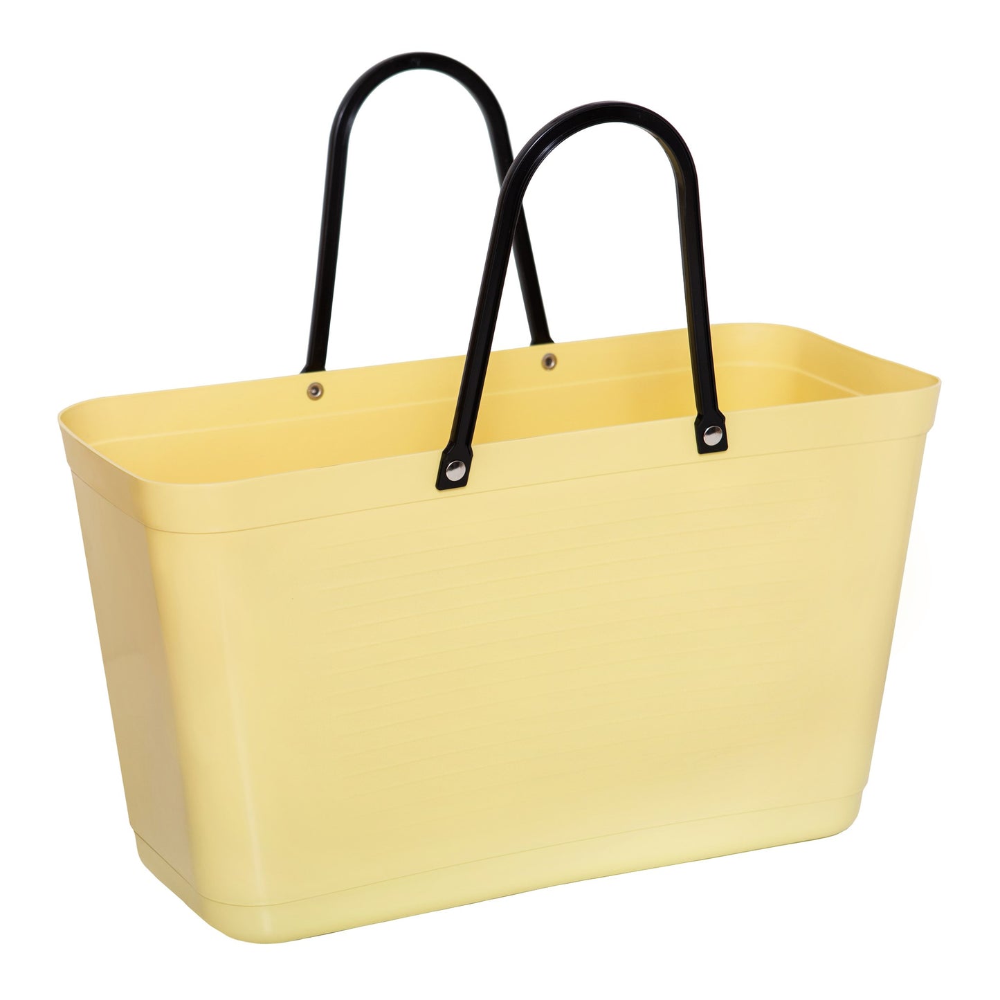 "Green Plastic" Large Hinza Shopper