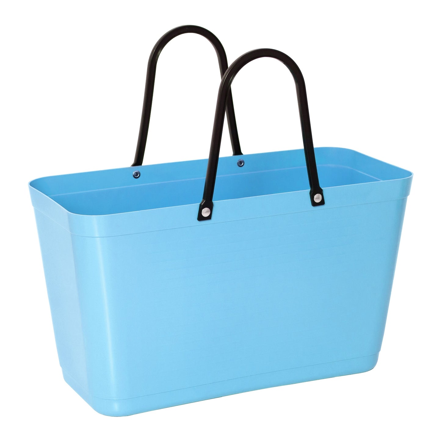 "Green Plastic" Large Hinza Shopper