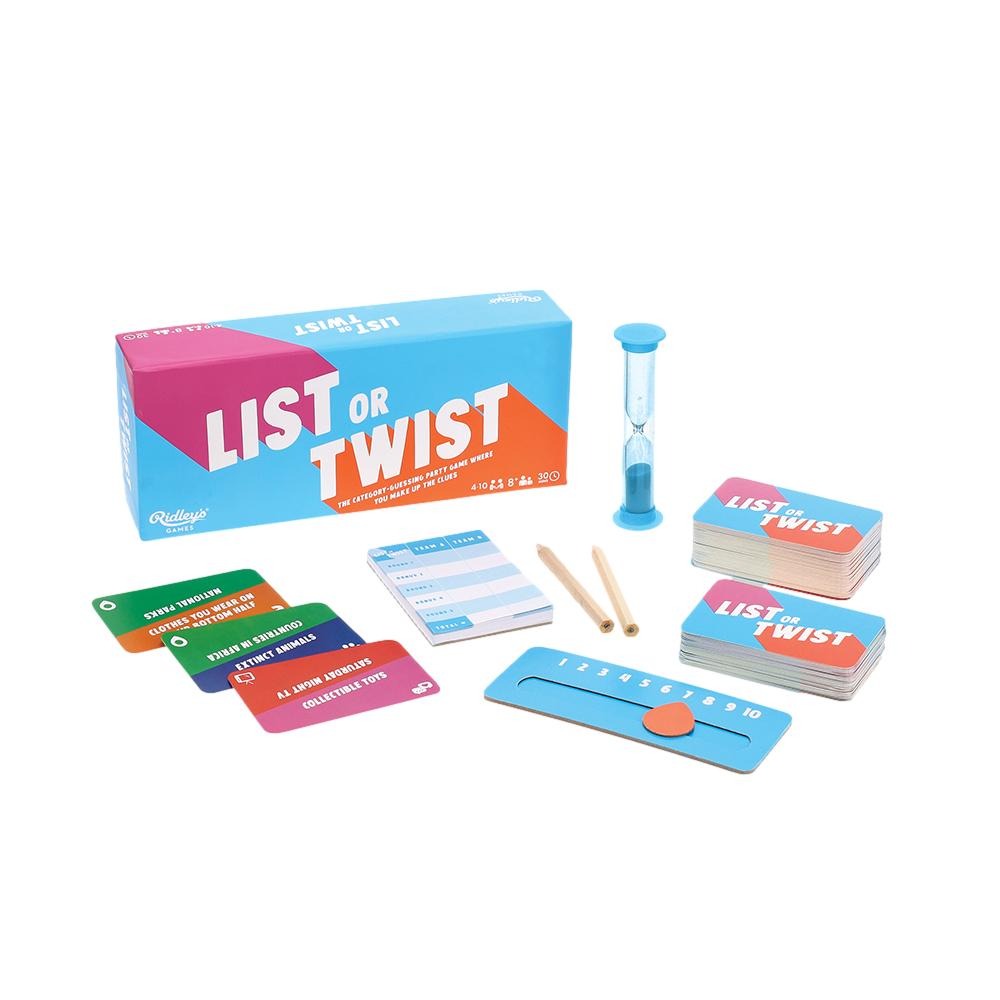 Ridley’s Games - List or Twist