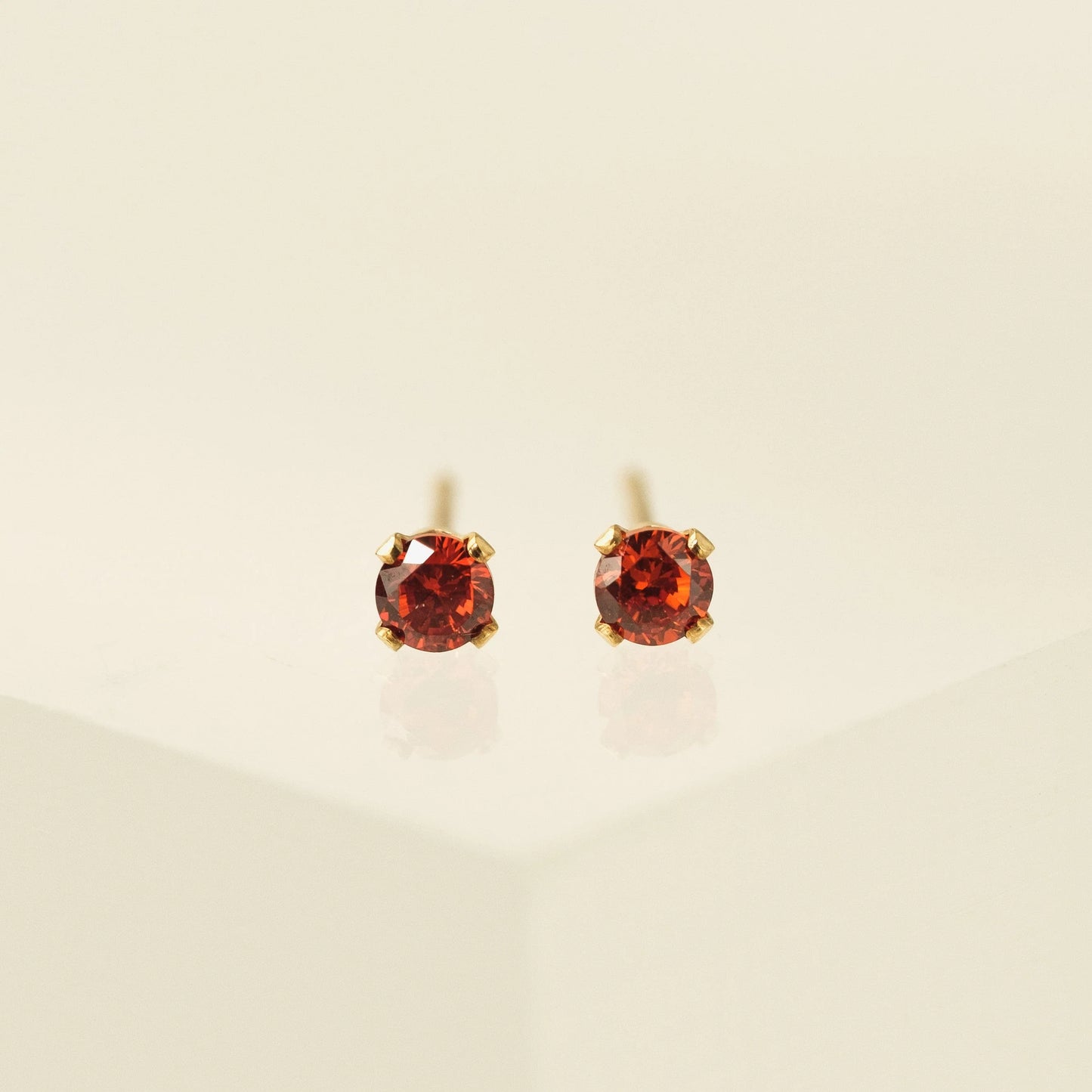 Lover's Tempo Birthstone Stud Earrings
