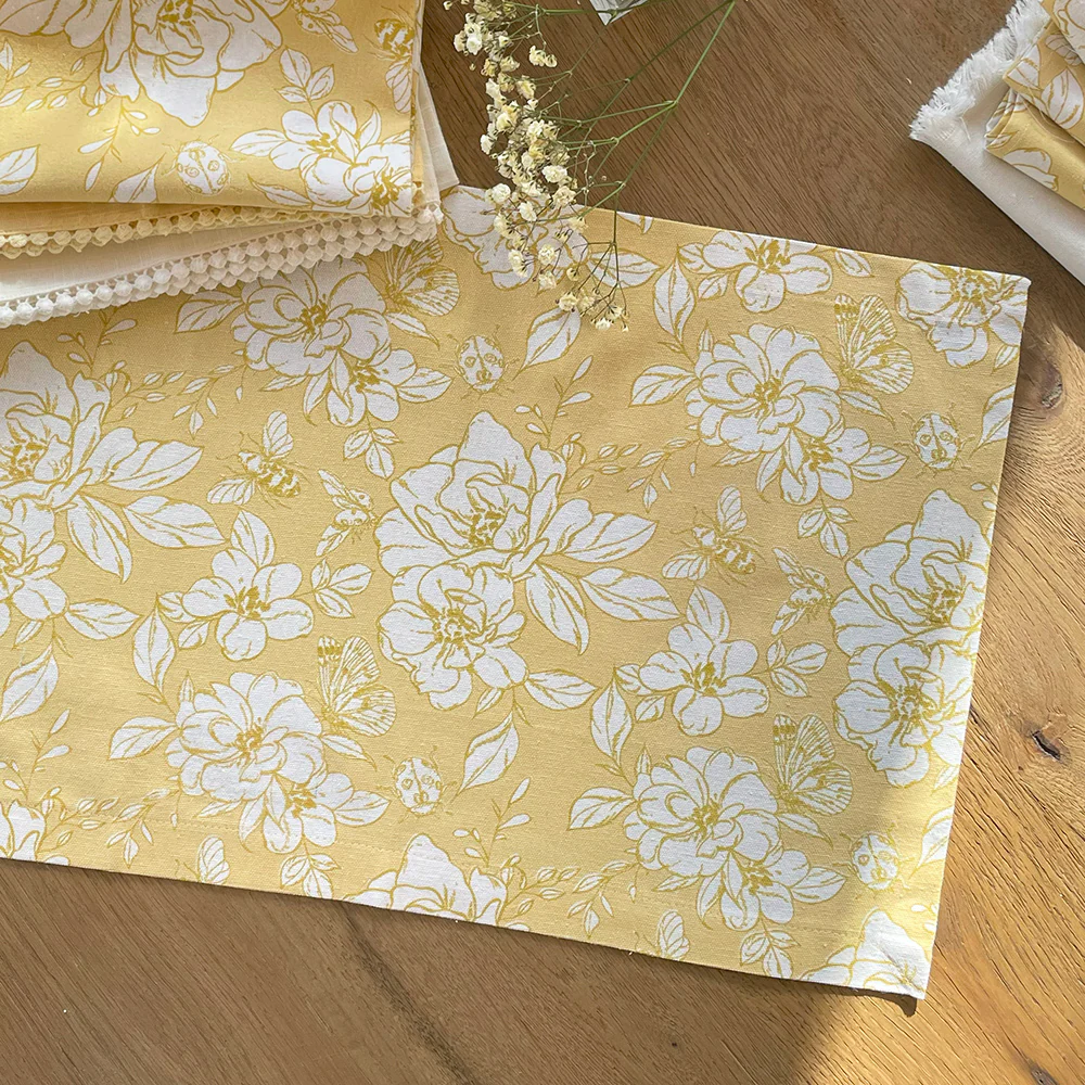 Printed Cotton Placemats - Set of 4
