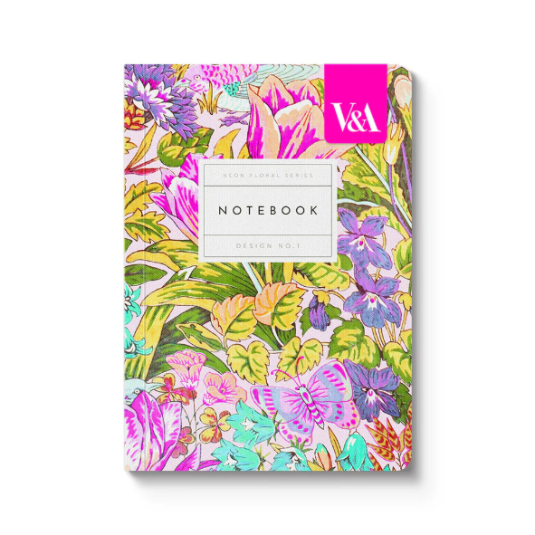 A6 Floral Paperback Notebooks