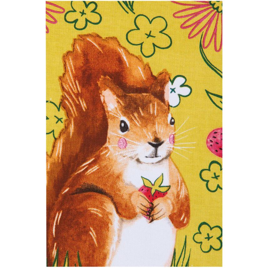 Mr. Squirrel Tea Towel