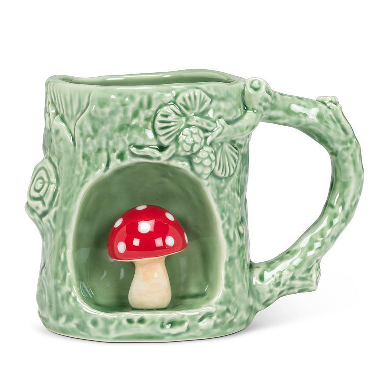 Tree Mug with Mushroom