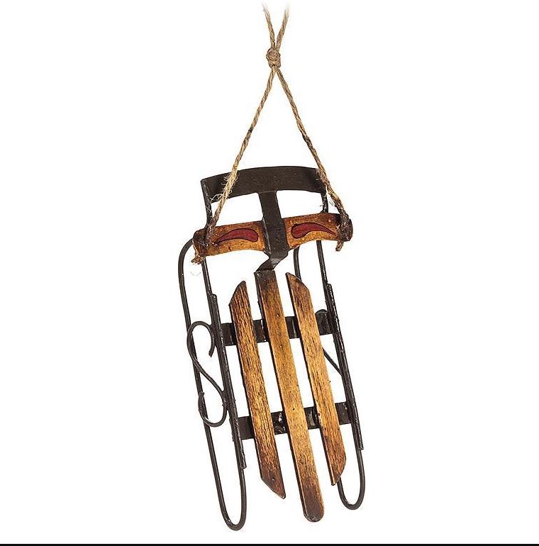 Old Style Sled Ornament