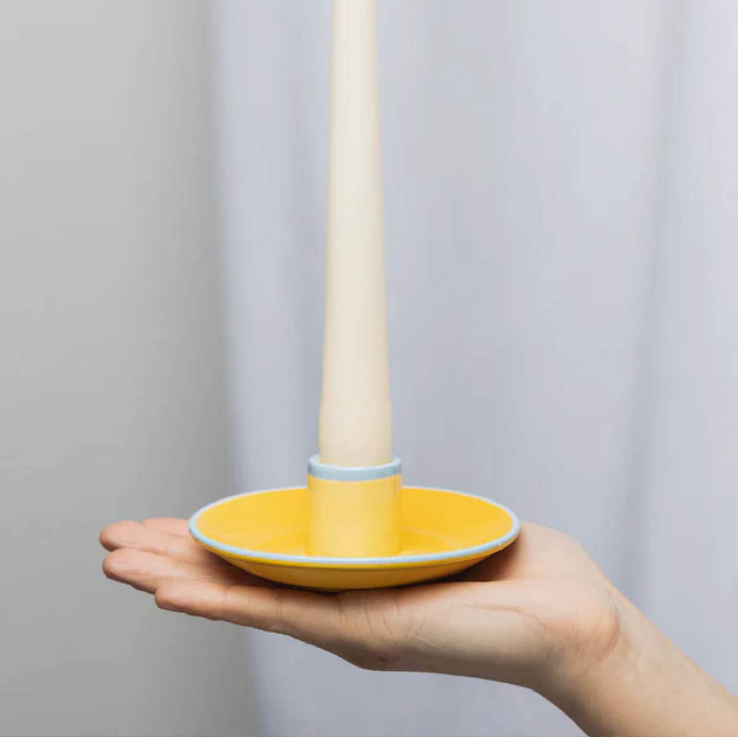 Stoneware Candle Holders