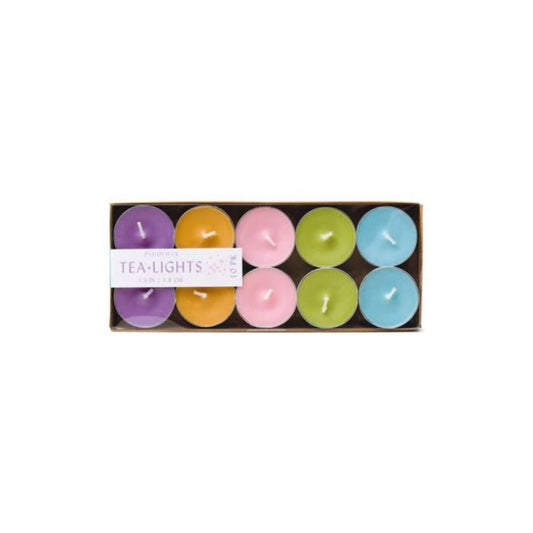 Multi-Coloured Tealights