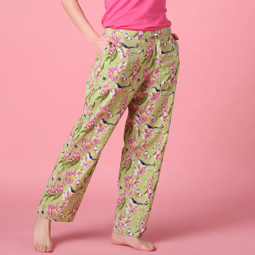 Cotton Pajama Pants in a Bag - Small