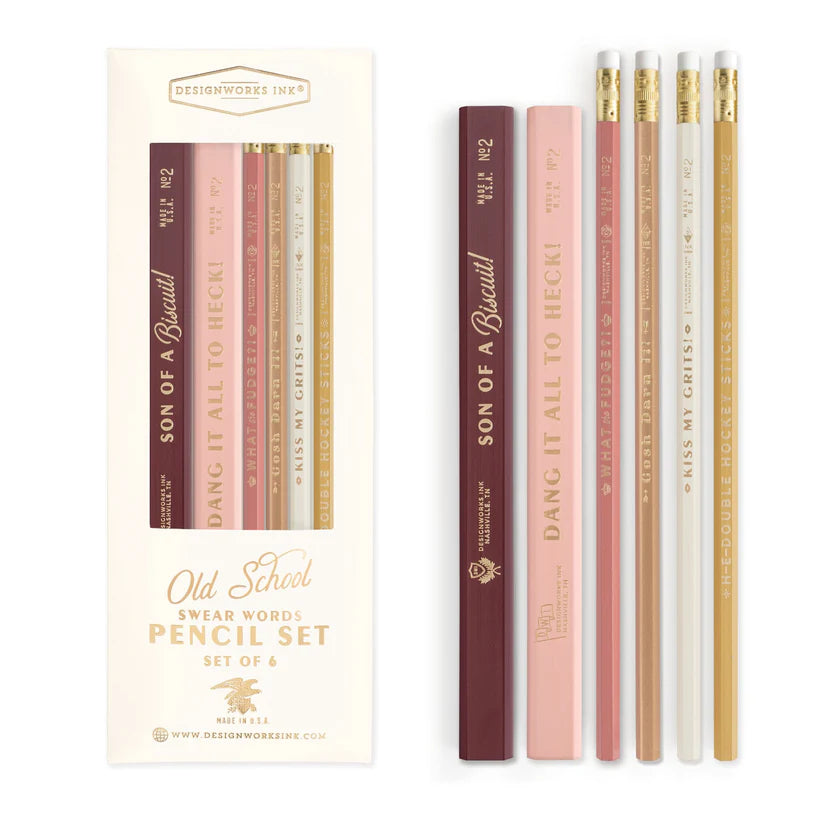 Themed Pencils - Set of 6