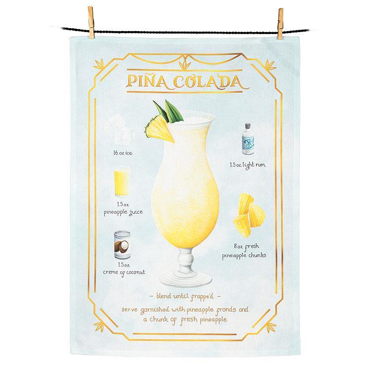 Piña Colada Tea Towel
