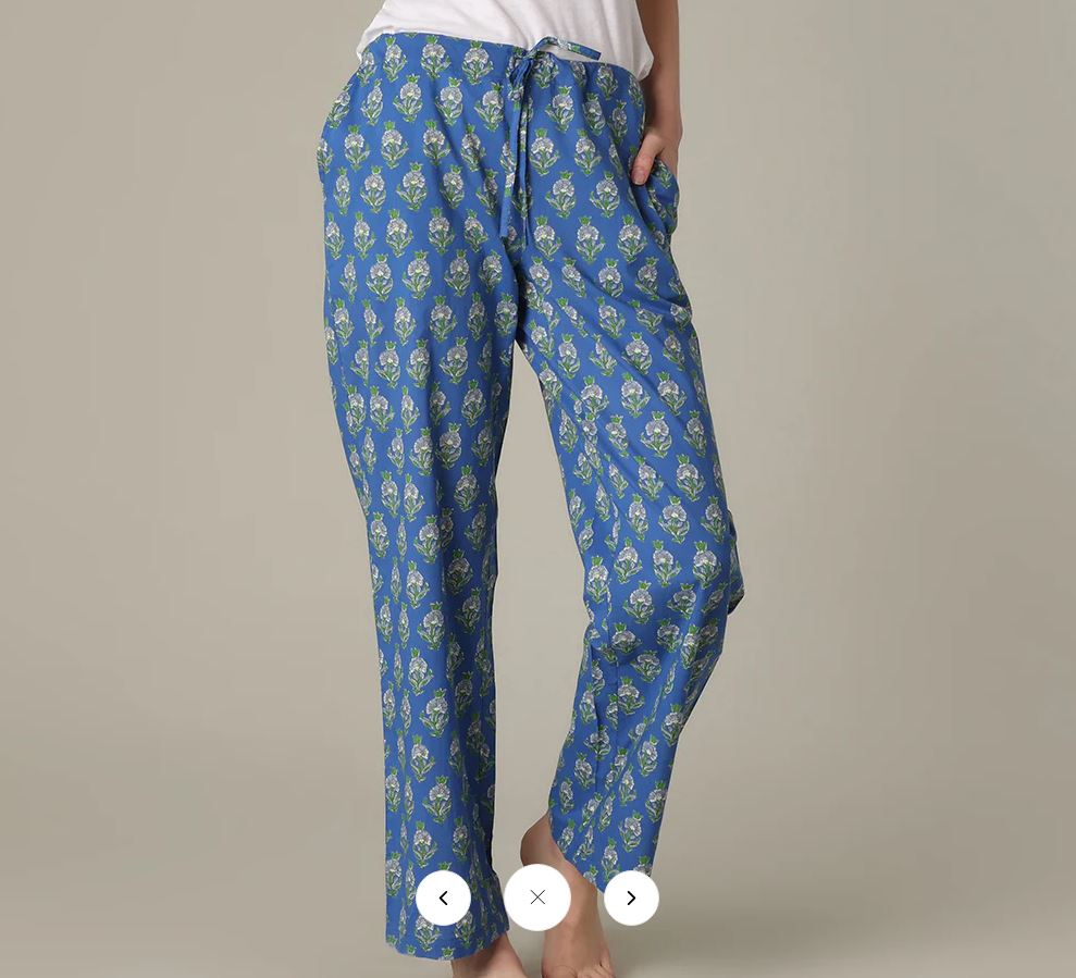 Cotton Pajama Pants in a Bag