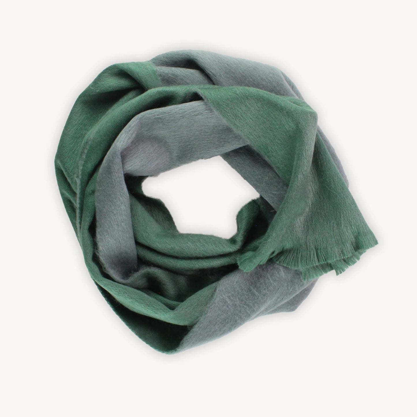 Reversible Seamless Alpaca Scarves