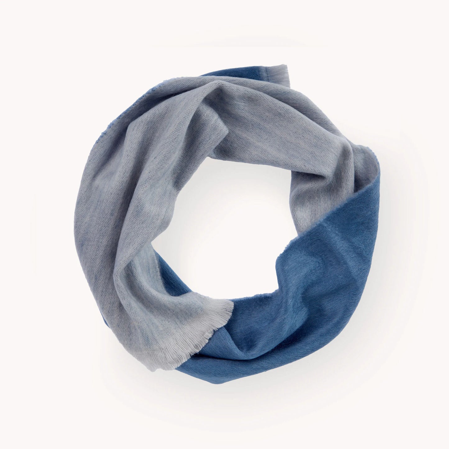 Reversible Seamless Alpaca Scarves
