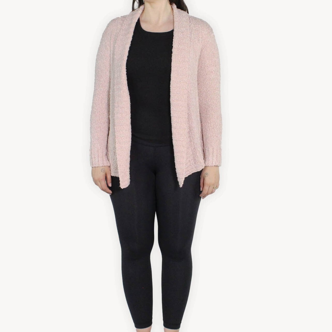 Pokoloko Cozy Ribbed Edge Cardigan