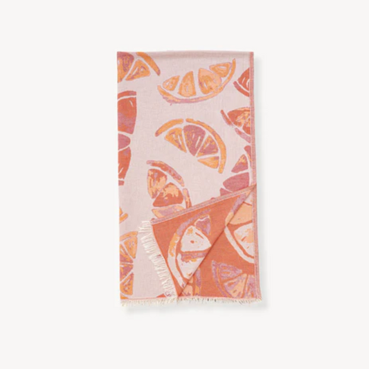 Orange Wedges Towel