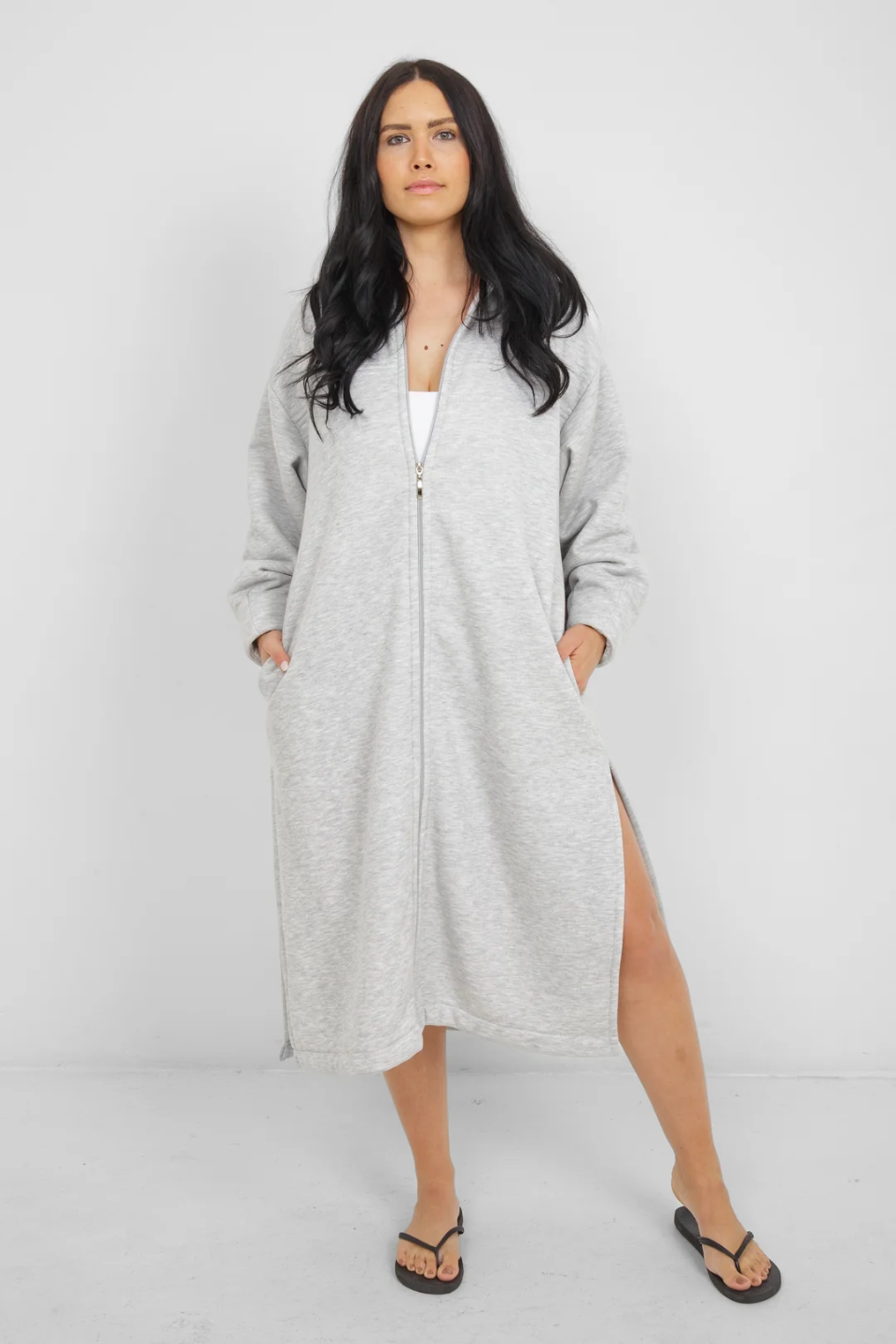 Rails Zip Cover Up with Hood