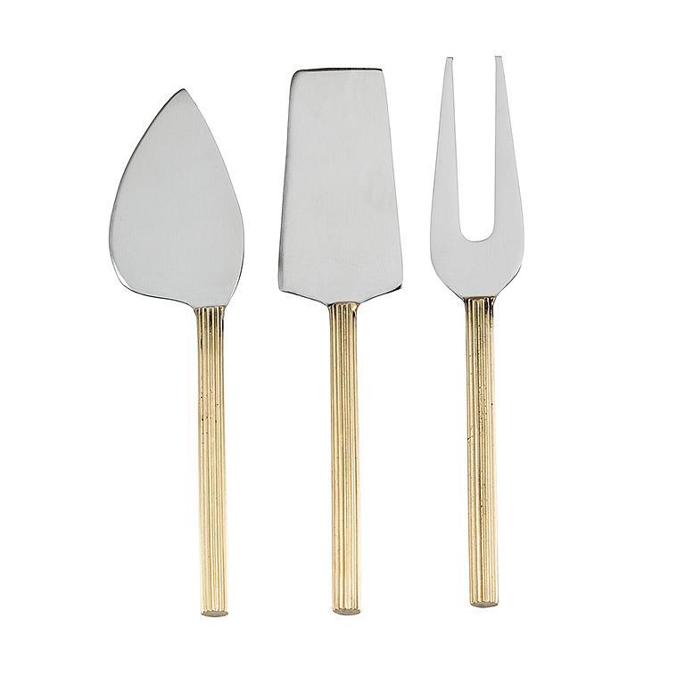 Rib Handle Cheese Tools Set of 3