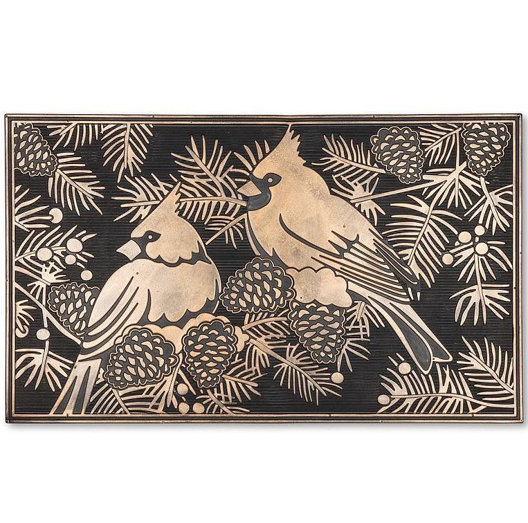Rubber Cardinal Doormat