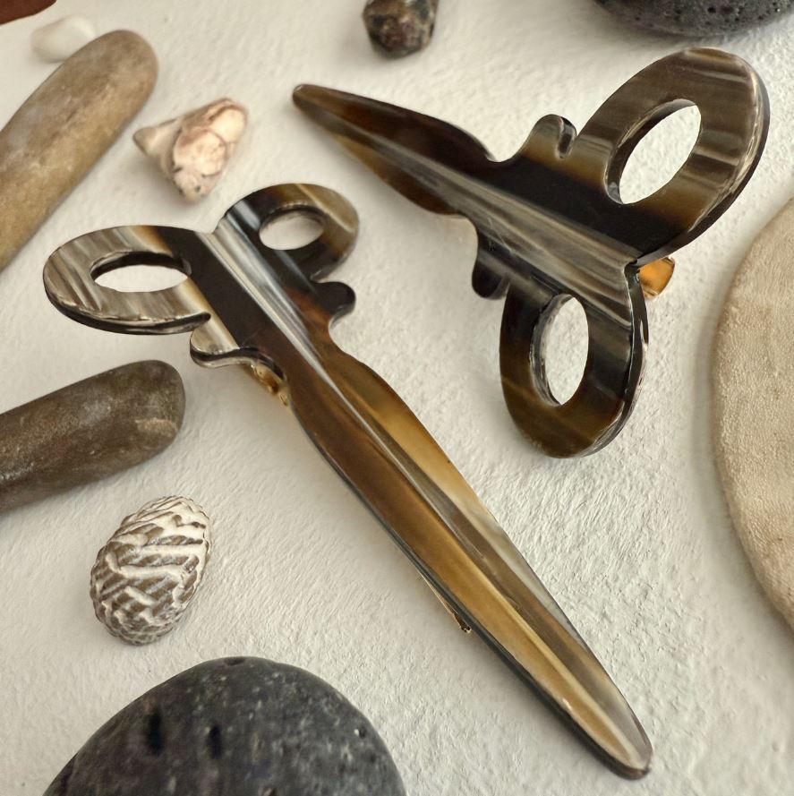 Scissor Duckbill Hairclips - Set of 2