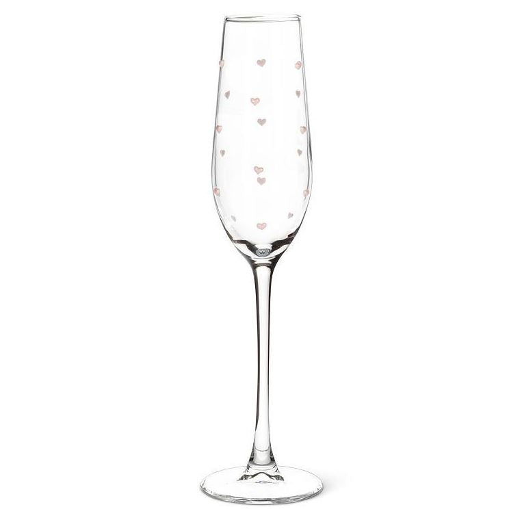 Flute with Pink Hearts - Set of 2