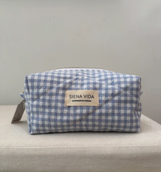 Quilted Cosmetic Pouches