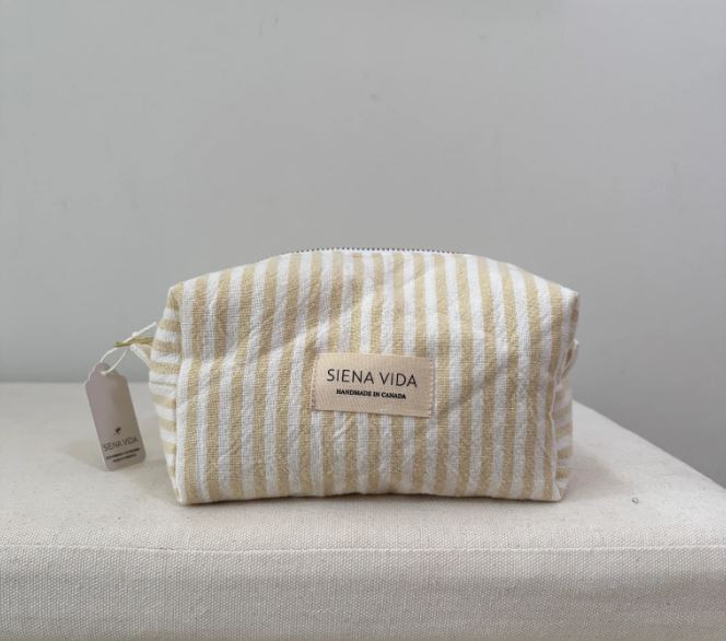 Quilted Cosmetic Pouches